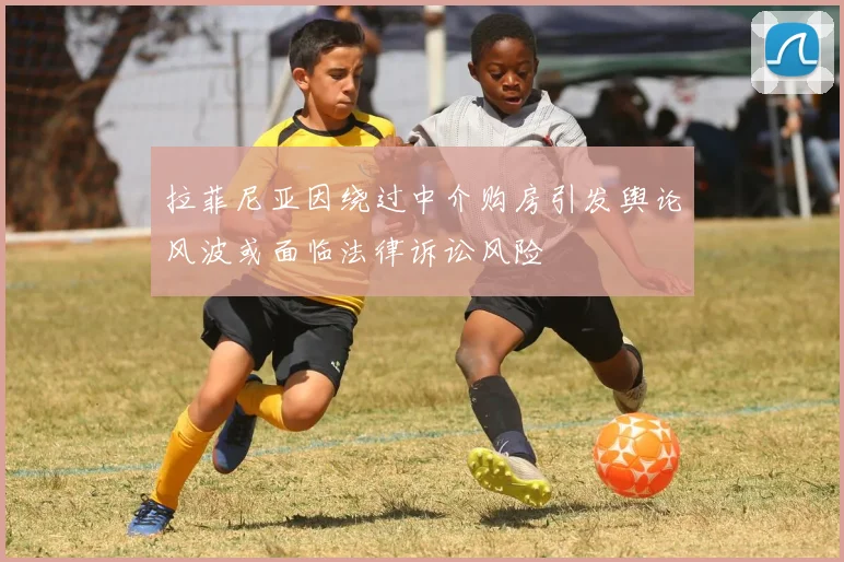 拉菲尼亚因绕过中介购房引发舆论风波或面临法律诉讼风险